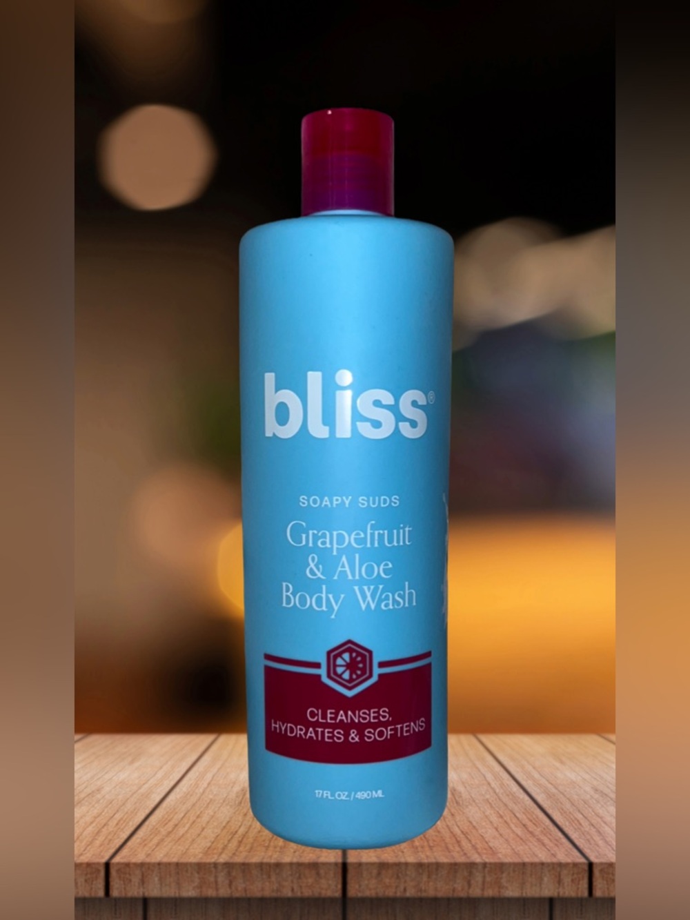 NEW! Bliss Soapy Suds Grapefruit & Aloe Body Wash 17 fl oz